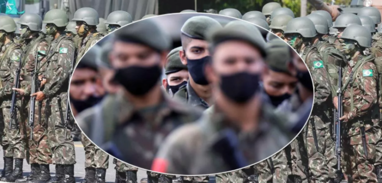 Contrariando Bolsonaro, Exército exige de militares vacina e máscaras