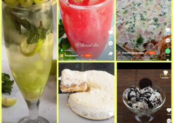 Dicas de receitas em vídeos curtos para fazer no verão