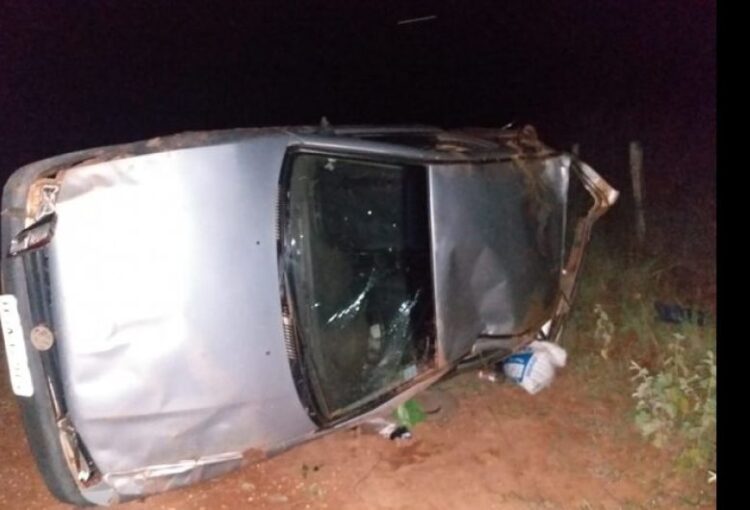 Idoso perde o controle na MS-320, capota veículo e outra passageira idosa morre