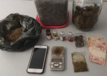 Traficante da Vila Marli é identificado com drogas e anabolizantes em condomínio