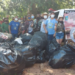 População, bombeiros e PMA retiram 2 toneladas de lixo do Rio Aquidauana em ação com 30 barcos