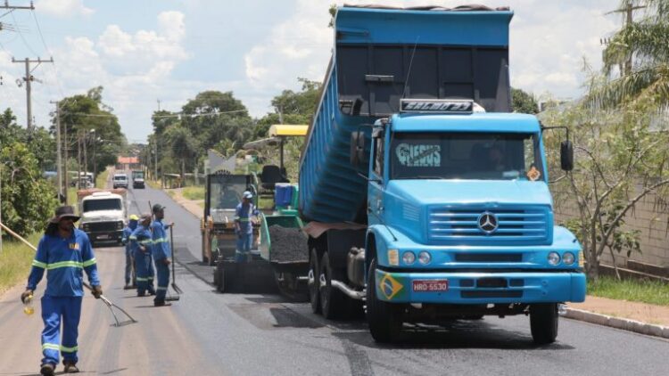 Ao todo, 19 ruas da Capital serão recapeadas com mais de 20 km de asfalto novo