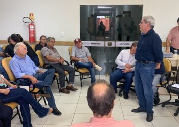Pré-candidato ao Governo, André Puccinelli, avalia agendas com apoiadores no Sudoeste de MS