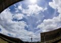 Sol predomina e temperaturas seguem elevadas nesta quarta-feira