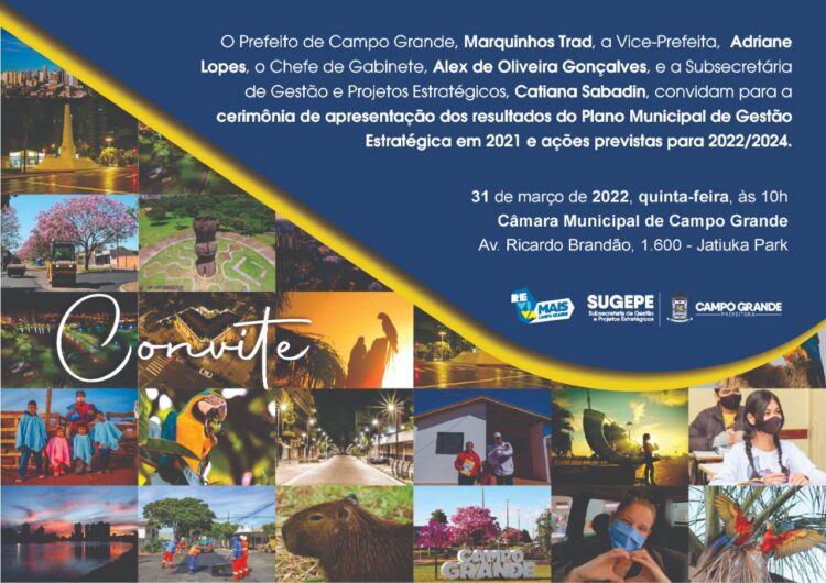 Plano Municipal de Gestão Estratégica é apresentado esta manhã na Câmara da Capital