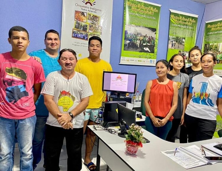 Orquestra indígena de Anastácio inicia atividades com lançamento da logomarca Teko Arandú