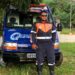 De folga, socorrista salva motociclista que havia se envolvido em colisão na Capital
