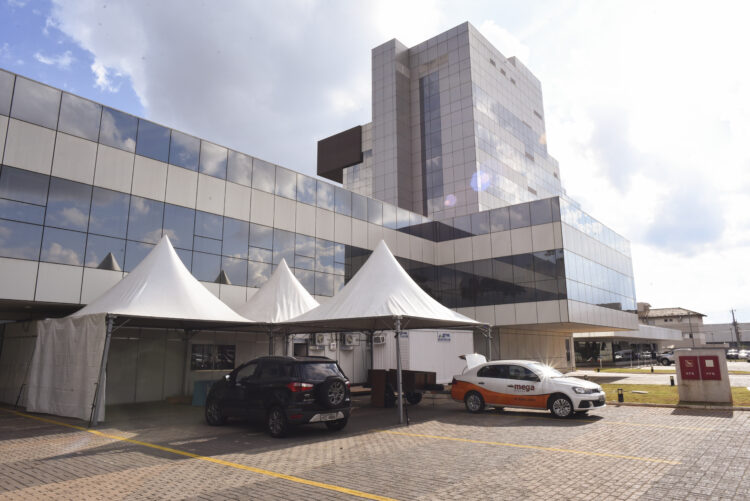 Hospital Cassems desmonta tenda de atendimento de pacientes com sintomas respiratórios