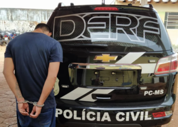 Vulgo “Sacola” é preso pela Derf por realizar três roubos seguidos em Campo Grande