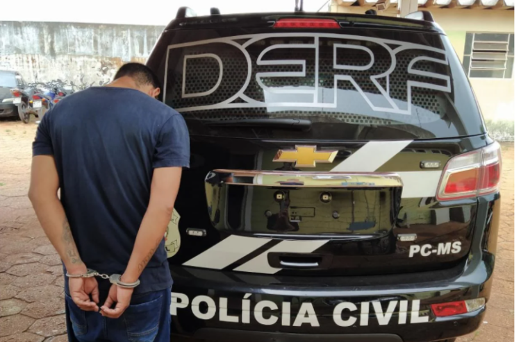 Vulgo “Sacola” é preso pela Derf por realizar três roubos seguidos em Campo Grande