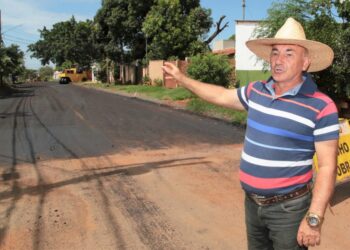Rita Vieira já recebeu 16 km de asfalto e mais de 60% do bairro está pavimentado