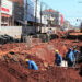 Confira o andamento das obras no centro nesta terça-feira
