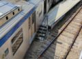 Trem descarrila na Central do Brasil e assusta passageiros