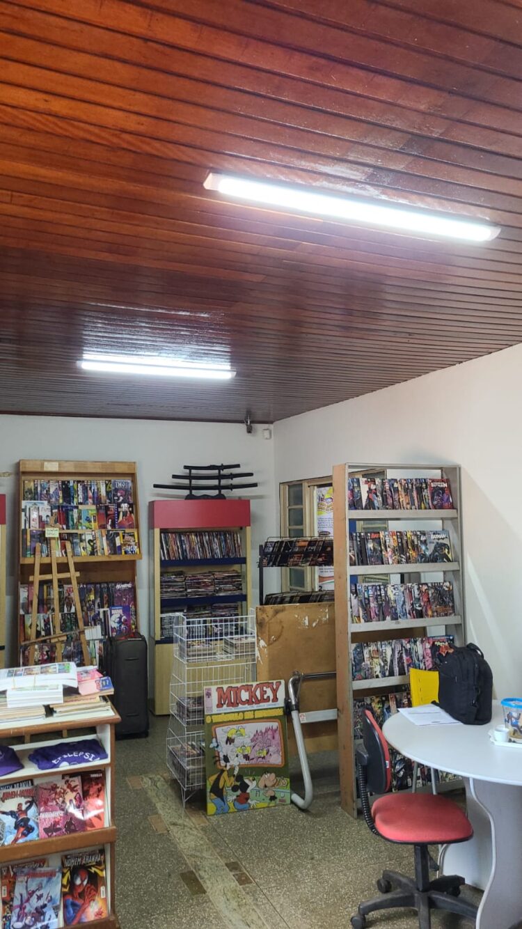 Gibiteca, na Capital, é beneficiada por projeto de eficiência energética e ganha container personalizado