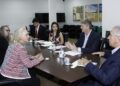 Em reunião com Reinaldo Azambuja, embaixadora do Canadá manifesta interesse em ampliar parcerias com MS