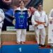 Representando associação patrocinada pela Unimed CG, judoca sobe ao pódio durante VII Copa Judô Futuro