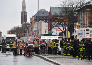 Ataque a tiros deixa ao menos 13 feridos em metrô de Nova York
