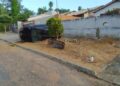 Motorista recusa socorro, após capotar carro ao passar por quebra-molas em Aquidauana