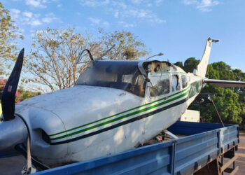 Avaliado em R$ 1,2 milhão; avião preparado para o tráfico é apreendido pela polícia em MS