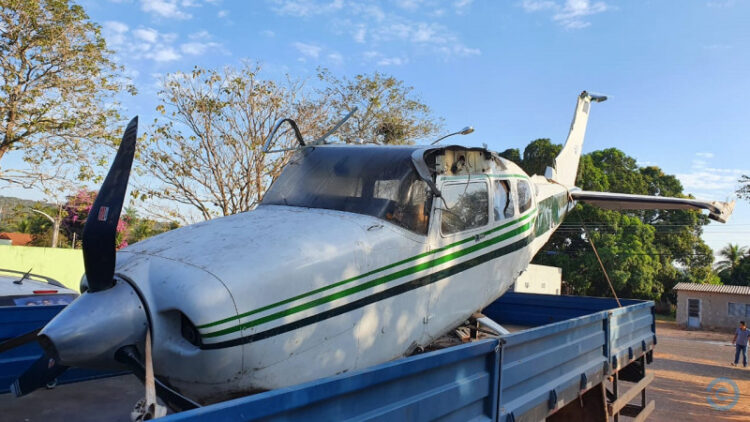 Avaliado em R$ 1,2 milhão; avião preparado para o tráfico é apreendido pela polícia em MS