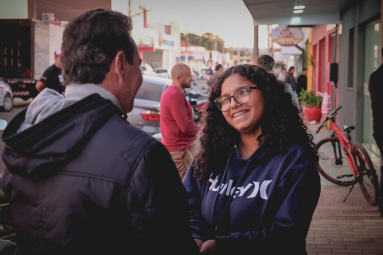 Em Rio Verde, Marquinhos propõe incentivo ao turismo e mudança na realidade de crianças