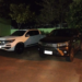 Adolescentes de 16 e 17 anos são pegos pela polícia fazendo racha com S-10 e Hilux