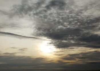 Quinta-feira terá tempo estável, com possibilidade de chuvas isoladas na região Centro-Norte do Estado