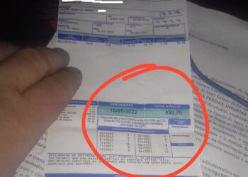 “Confuso!:” Águas Guariroba multa usuário por dificultar leitura em janeiro, mas contas continuaram a chegar