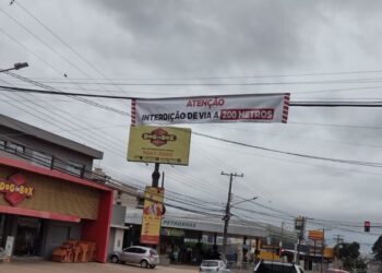 Obras seguem na Rui Barbosa. Confira as interdições: