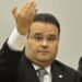 Fábio Trad faz discurso emocionado em homenagem a PM que teve perna amputada em confronto