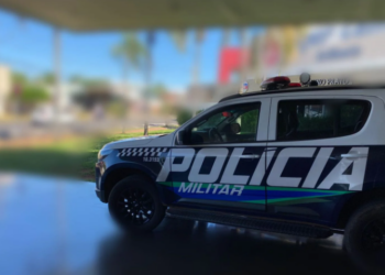 Após alarme disparar, polícia encontra ladrão dentro de comércio no Jardim Tarumã