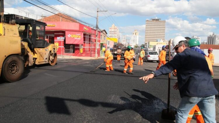 Com 70% da obra pesada concluída, Microcentro tem novas interdições neste final de semana