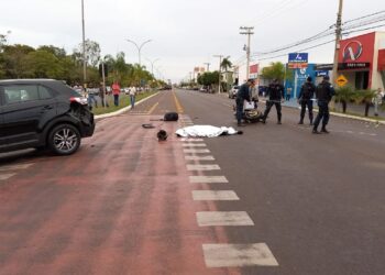 Creta invade preferencial e colide em Hornet matando motociclista de 34 anos