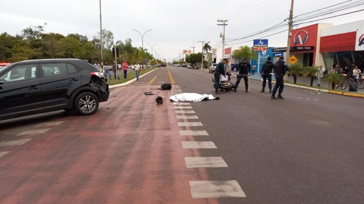 Creta invade preferencial e colide em Hornet matando motociclista de 34 anos