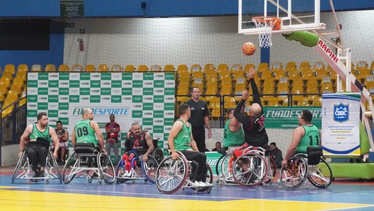 Definidos os finalistas do Campeonato Brasileiro de Basquete em Cadeira de Rodas