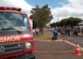 Motoentregador morre na Santa Casa, após colidir com bicicleta e sofrer traumatismo craniano