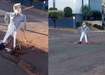 Após pedido do deputado Marcio Fernandes, buraco é fechado na rua 13 de Maio