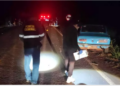 Homem morre atropelado em BR enquanto empurrava o carro estragado