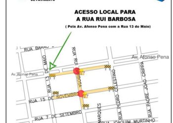 Confira os trechos de vias que serão interditadas na segunda para obras de requalificação