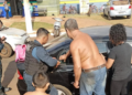 Mãe esquece chave com filho de 10 meses dentro de veículo e PM é acionada para retirar bebê