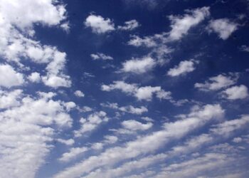 Sábado segue com previsão de tempo firme, com sol e poucas nuvens no Estado