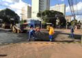 Prefeitura libera cruzamento da Rui Barbosa com a Dom Aquino e obras avançam no Centro