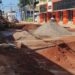 Obras de requalificação se concentram na Rua Sete de Setembro nesta terça