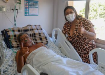 Antônio recebeu um presente de aniversário inesquecível: o tão esperado rim na Santa Casa