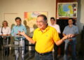 Artista plástico guarda presente para senador Nelsinho Trad por 12 anos