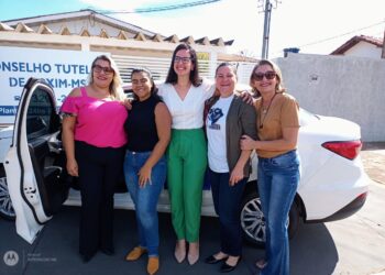 Por meio de Rose, crianças com direitos violados terão carros novos para serem atendidas