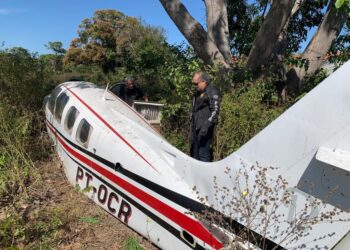 Dracco fecha aeródromo clandestino do narcotráfico no Pantanal ao avistar avião caído