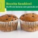 Aprenda esta receita saudável de Muffin de Banana com Pasta de Amendoim