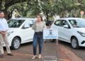Prefeita entrega veículos para instituição fornecer mais empregos na Capital