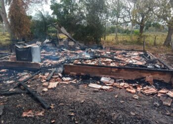 Idoso de 65 anos é queimado vivo, após incêndio consumir sua residência em MS